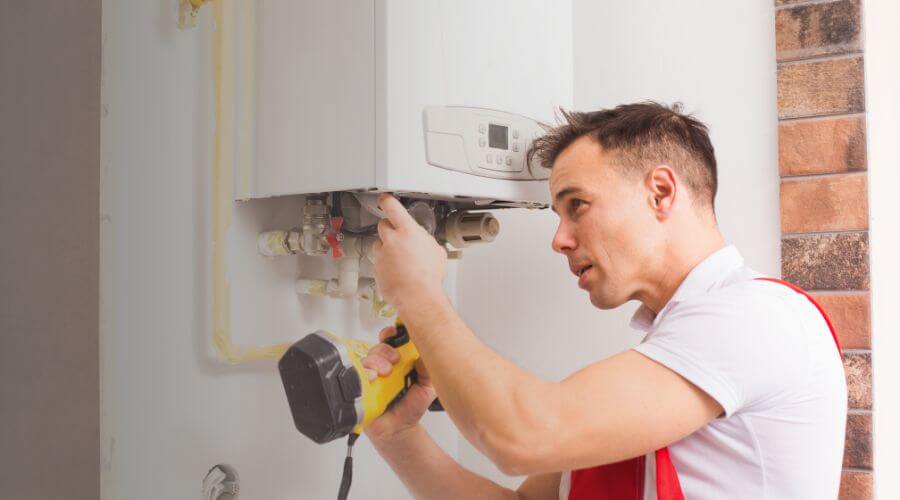 Local water heater installation in Glenham, SD